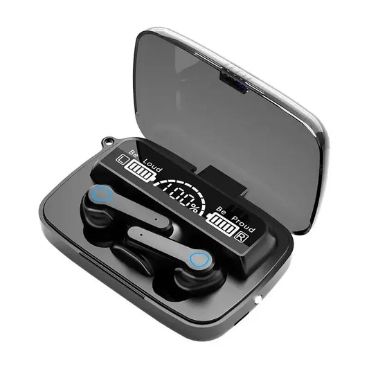 M19 TWS Wireless Bluetooth Noise-Cancelling Gaming Earbuds with Microphone – High-Performance Wireless Headphones for Mobile Devices